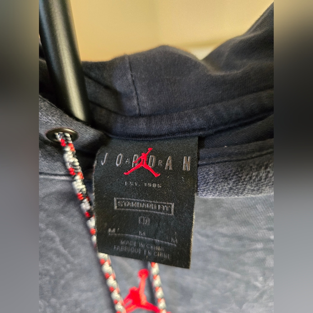 Nike MICHAEL JORDAN No 23 Embroidered J O R D A N - AIR (M) Hooded Sweatshirt - Picture 2 of 3